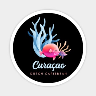 Curacao Dutch Caribbean Coral Reef Diving Magnet